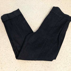 Modcloth super high waisted cropped dark wash